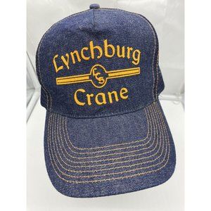 Lynchburg Crane Adjustable Baseball Cap Trucker Hat Snap-back Otto Cotton Nylon